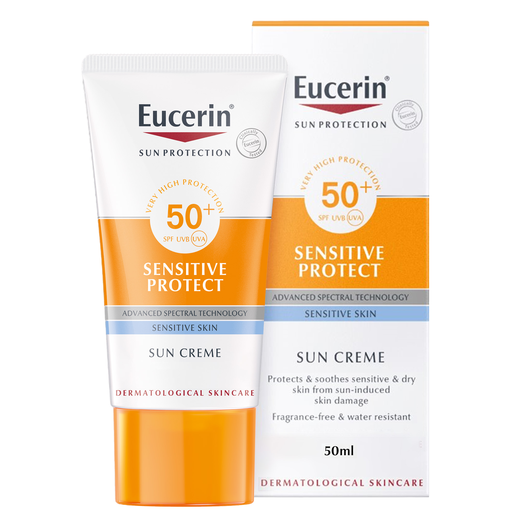 يوسيرين واقي شمس كريم SPF30 للوجه 50 مل