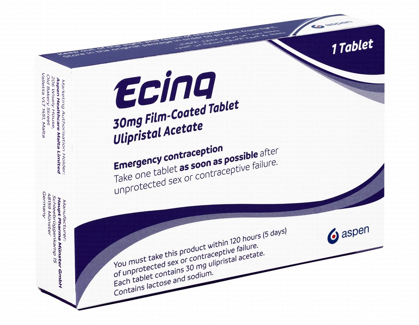 Ecinq 30mg Tablet 1s