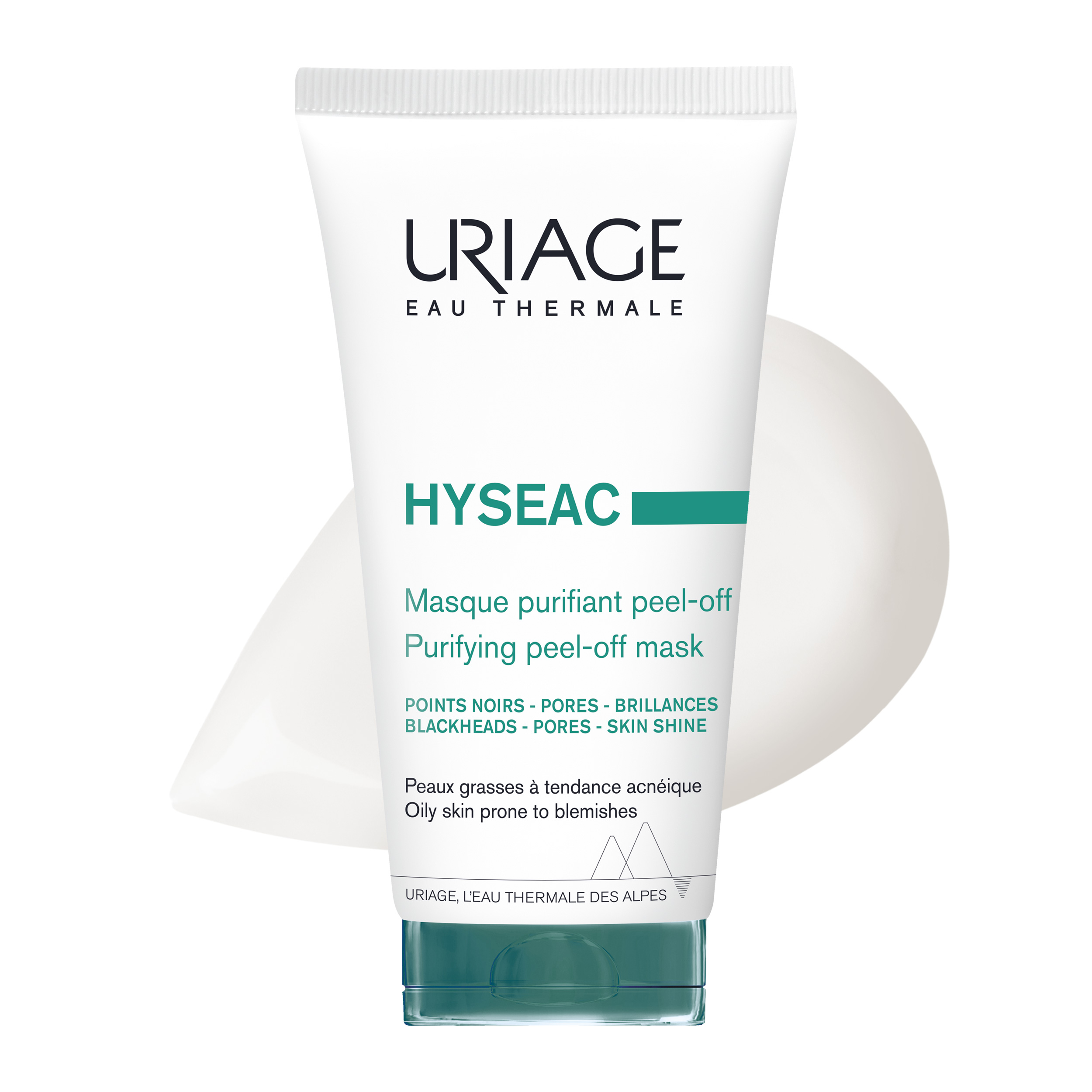 URIAGE HYSEAC Purifying Peel-off Mask with Malic Acid & Zinc Remove Blackheads 50ml