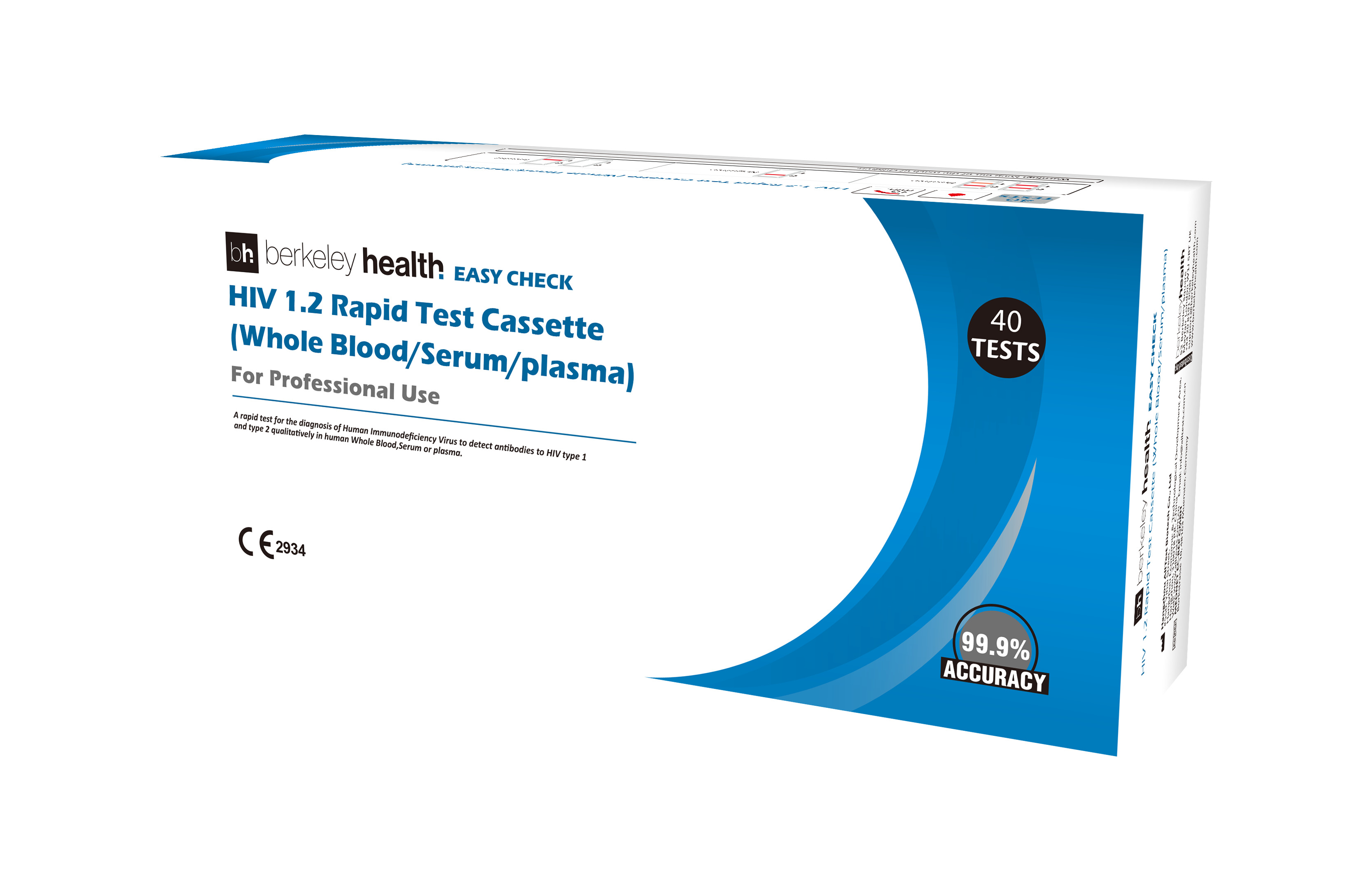BerkeleyHealth Easy Check HIV Test Rapid Self-Test 1 Pc