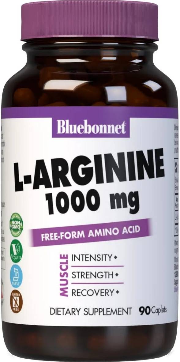 Bluebonnet L-Arginine 1000 Mg - 90 Caplets
