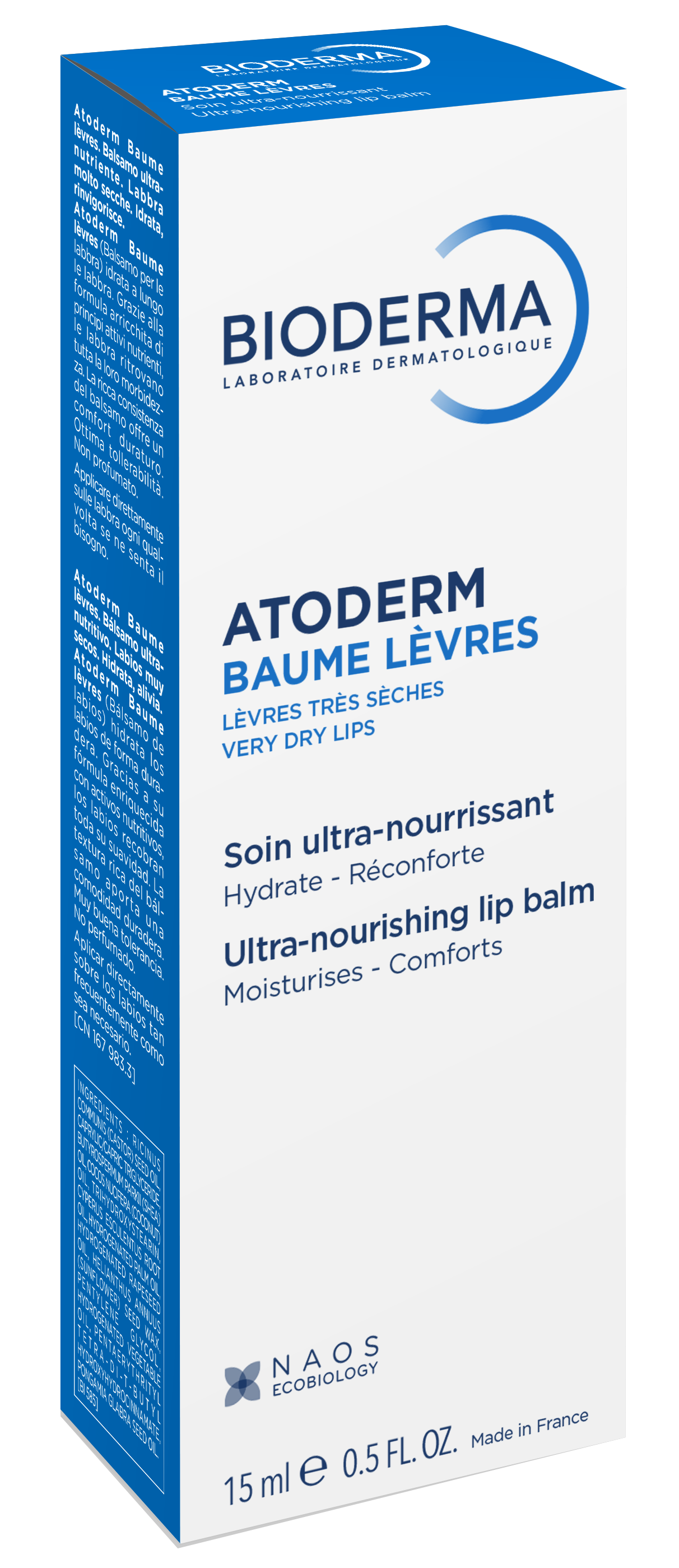 Bioderma Atoderm Baume Levers 15 Ml
