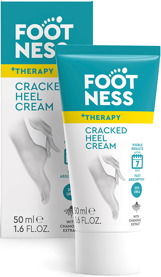Footness Cracked Heel Cream for Dry and Cracked Heel - 50 ml