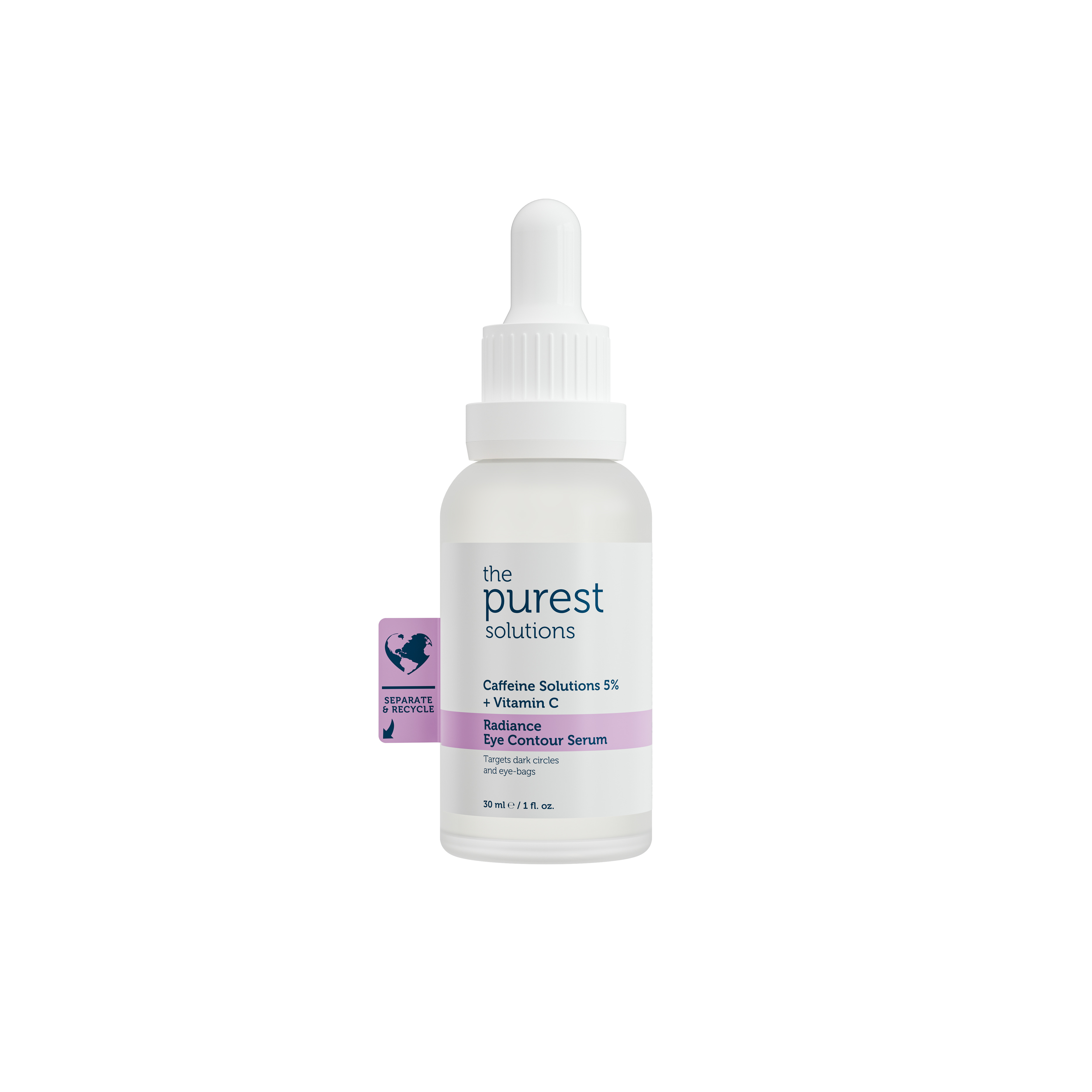The Purest Solutions Caffeine 5% + Vitamin C Radiance Eye Contour Serum