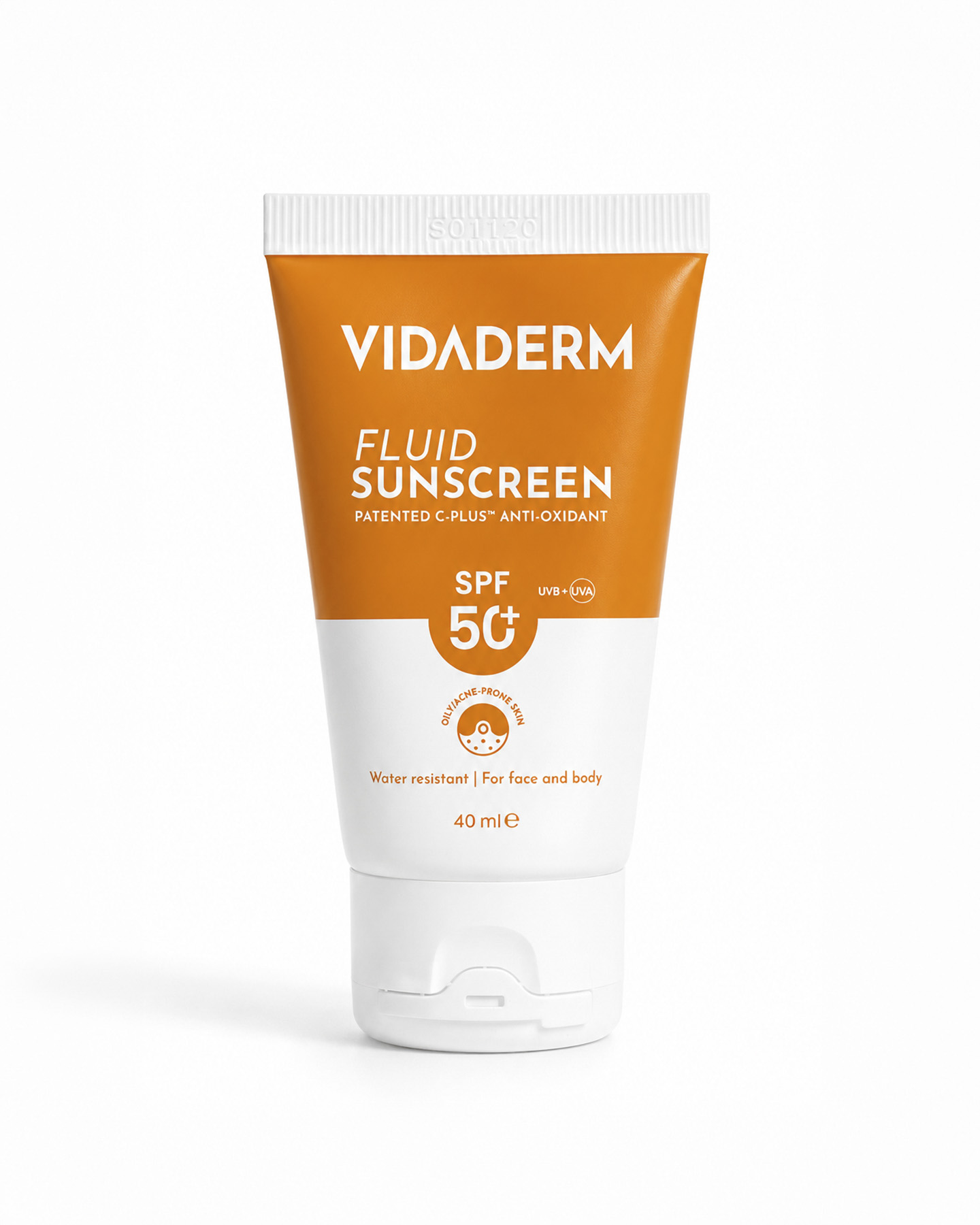 Vidaderm Fluid Sunscreen Spf 50 Complete Protection 40 Ml