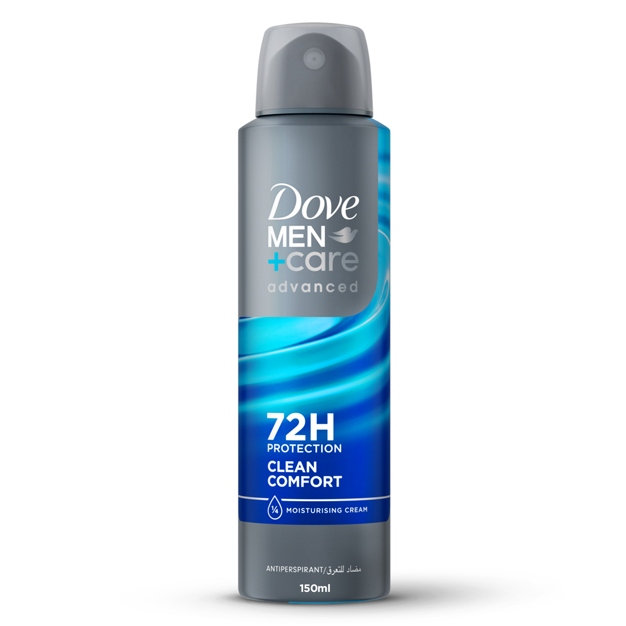 DOVE MEN+CARE Antiperspirant Deodorant Spray, Clean Comfort, 150ml