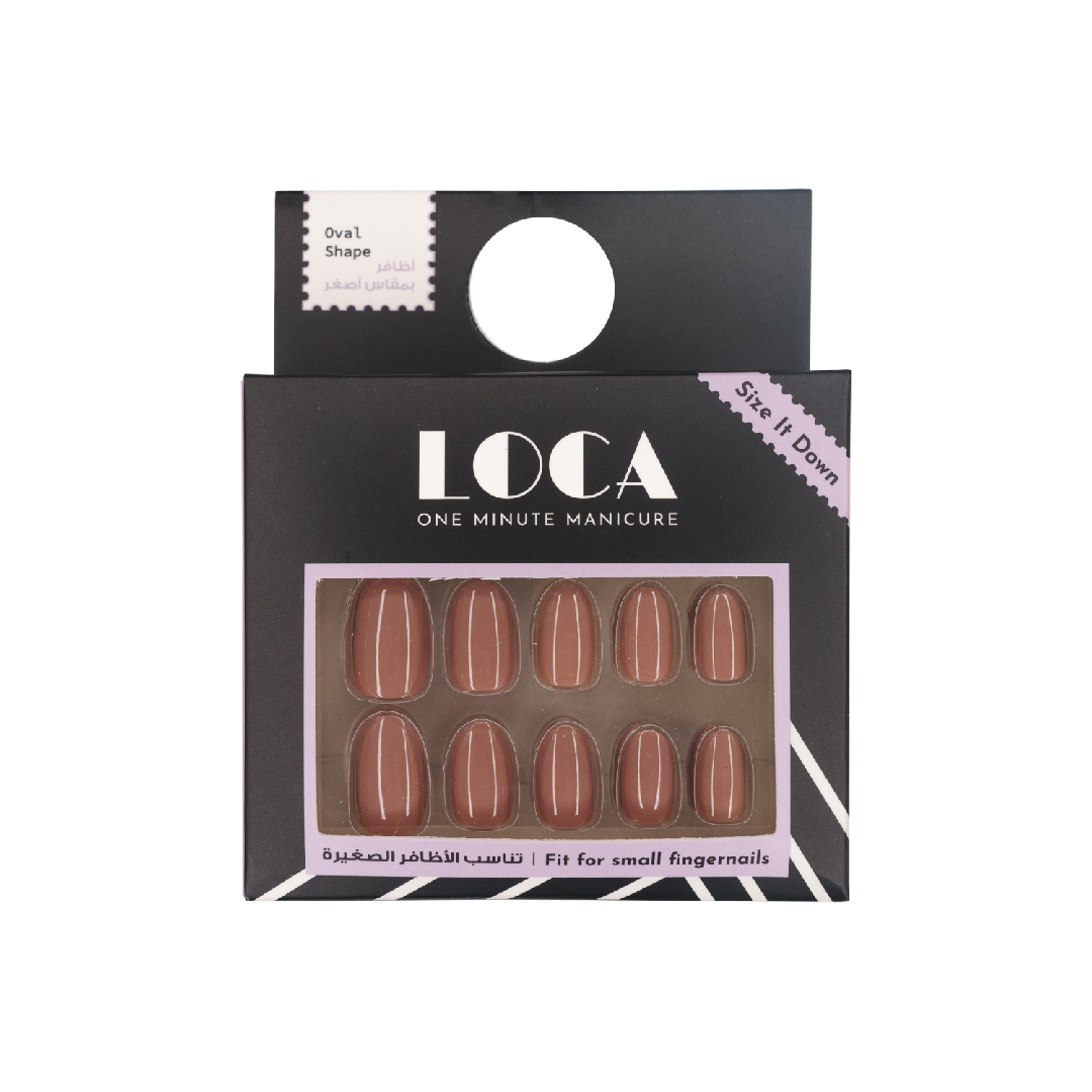 Loca Small Nails Oval Shape -Nude N6