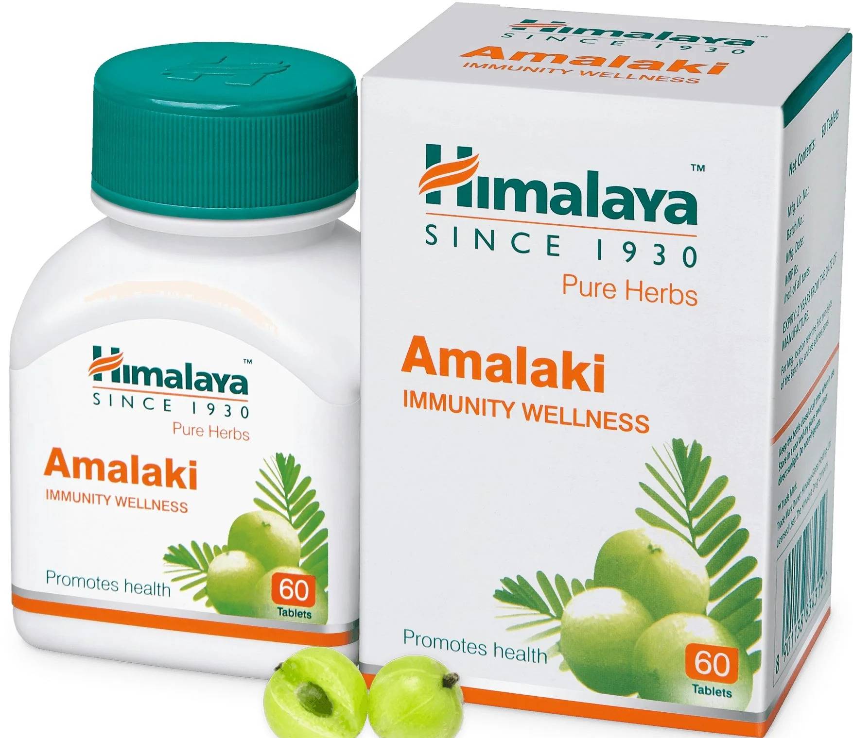 Himalaya, Indian Gooseberry (Amalaki), 60 Tablets