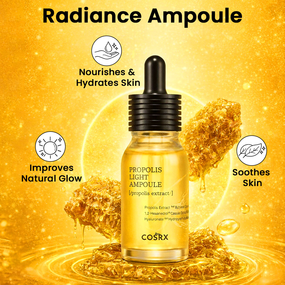 Cosrx Full Fit Propolis Light Ampoule - 30 ml | Nahdi