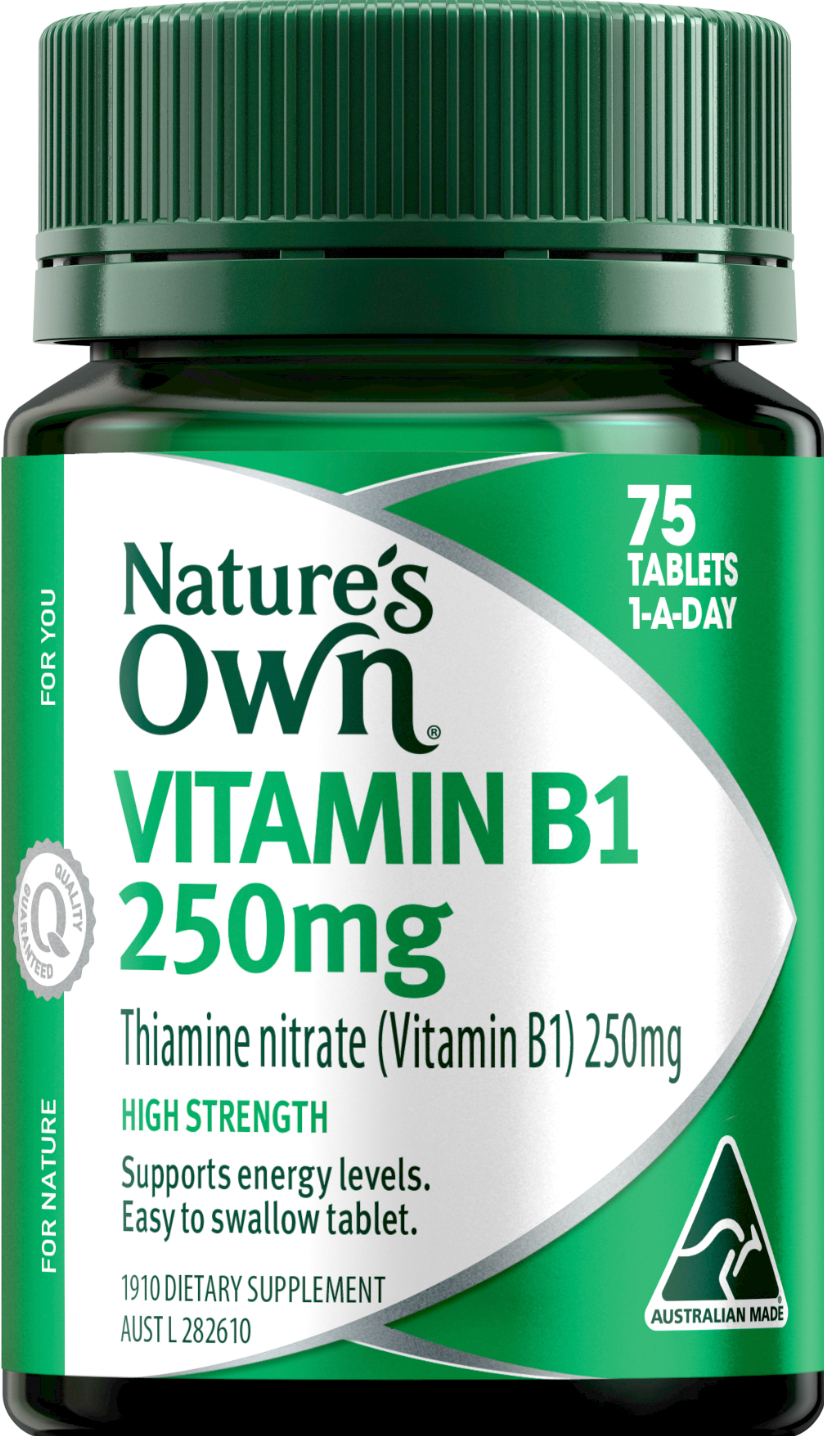Nature'S Own Vitamin B1 250 mg - 75 Tablets