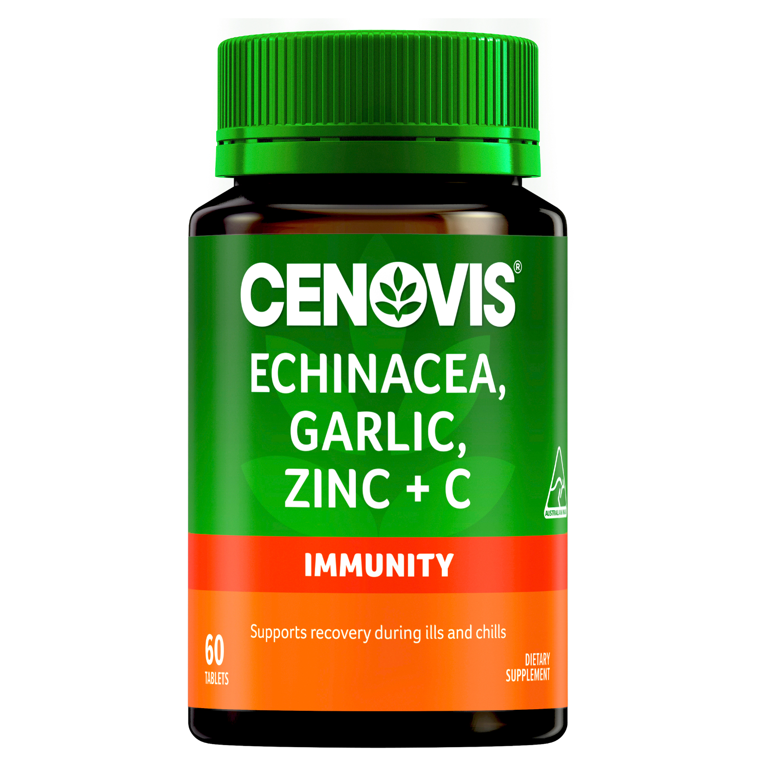 Cenovis, Echinacea, Garlic, Zinc & C, 125 Tablets