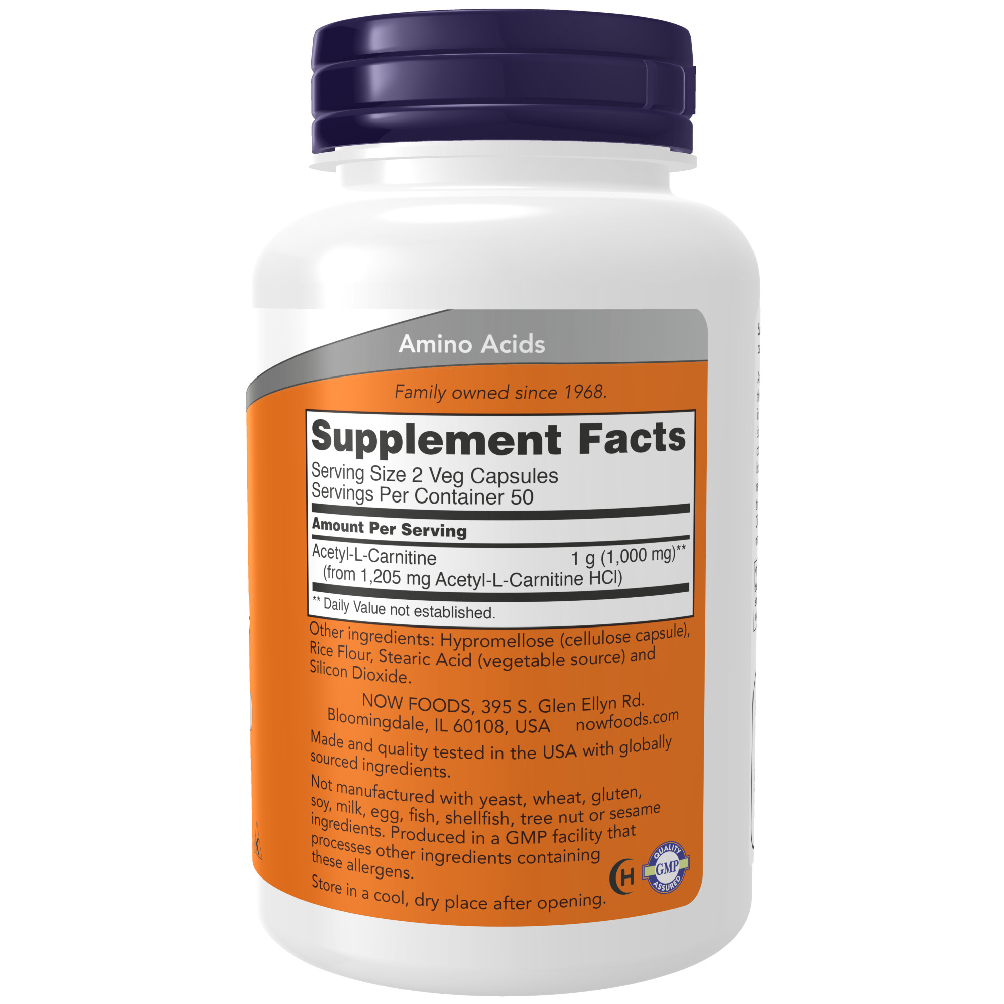 expiration date of acetyl-l-carnitine-arginate Acetyl-L-Carnitine Acetyl-L-Carnitine, 500 mg, 100 vegetarian