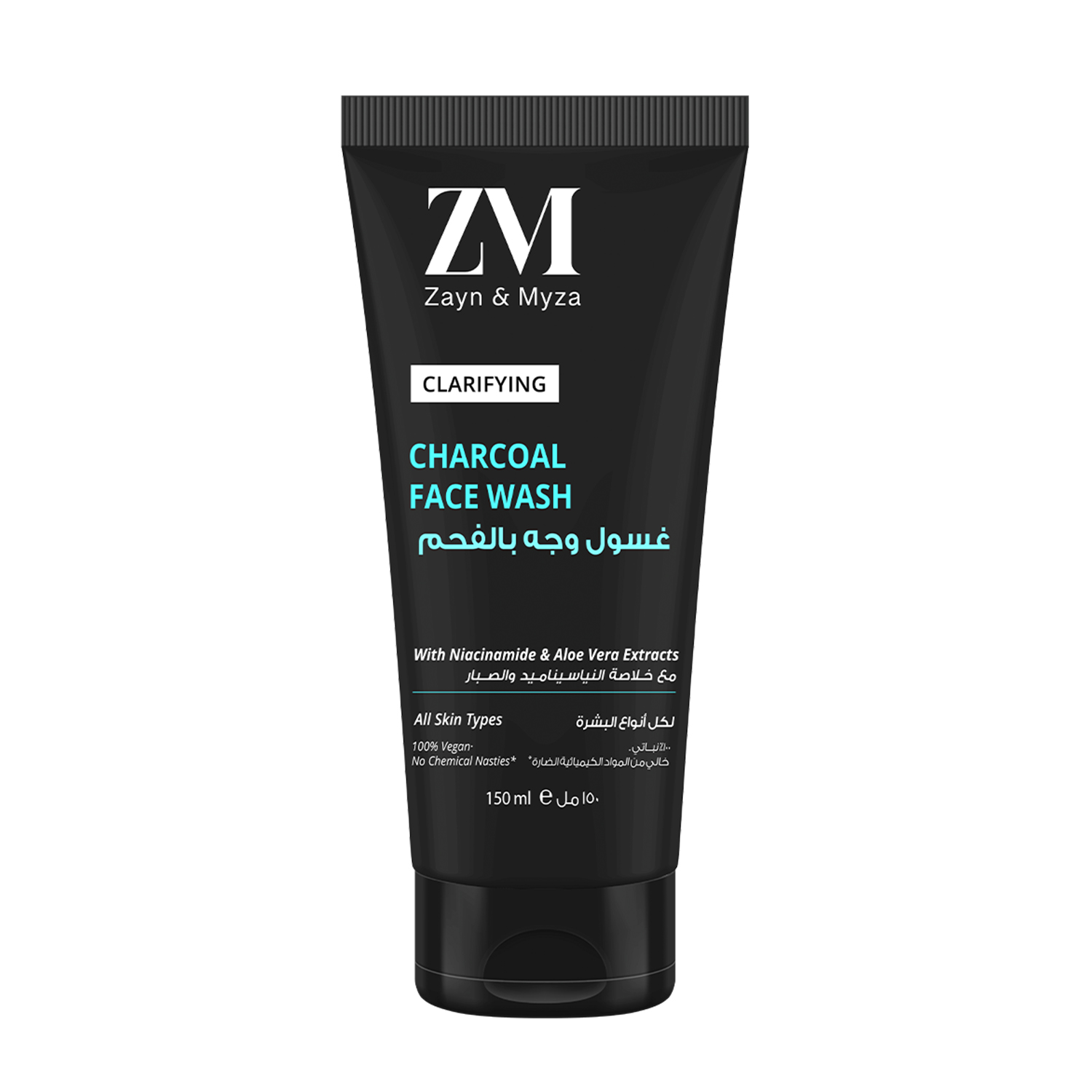 Zayn & Myza Charcoal Face Wash 150 ml