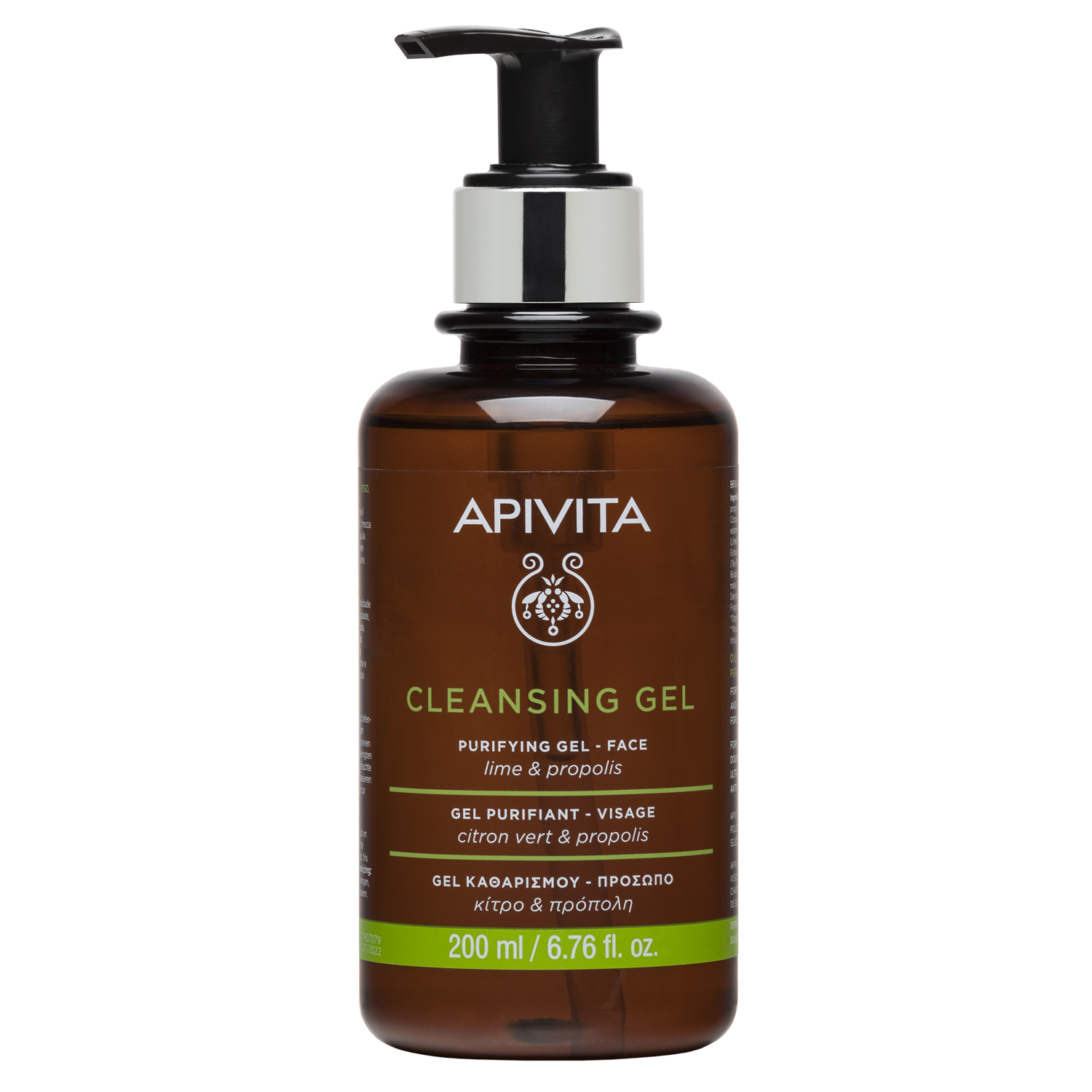 Apivita Cleansing Gel for Oily and Combination Skin 200 ml