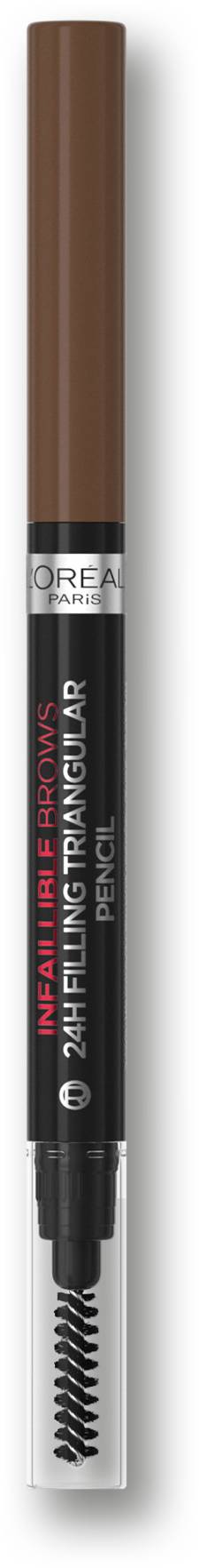Loreal Infallible 24H Brow Filling Triangular Pencil - 5.0 Light Brunette