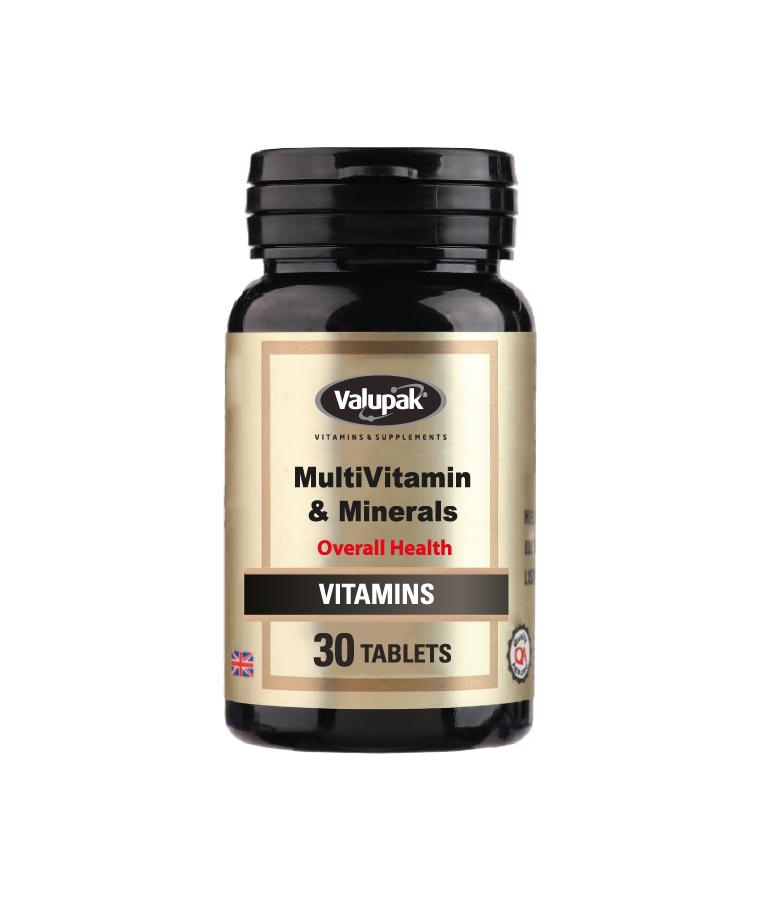 Valupak Multivitamin Plus Min 25 Tabs