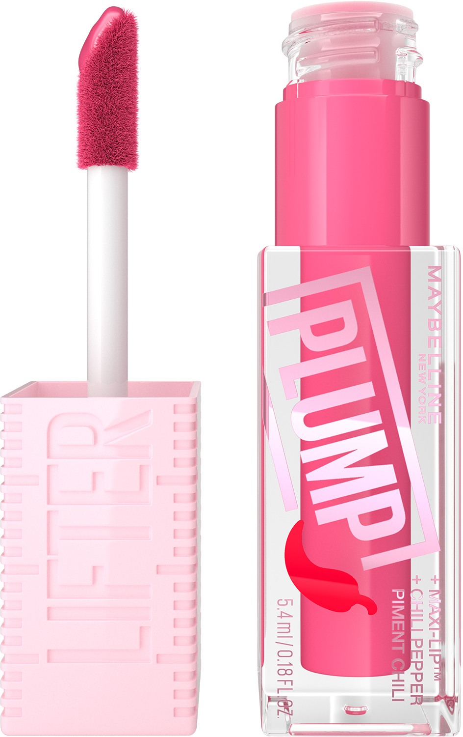 Maybelline Lifter Plump Hydrating Lip Gloss - Pink Sting