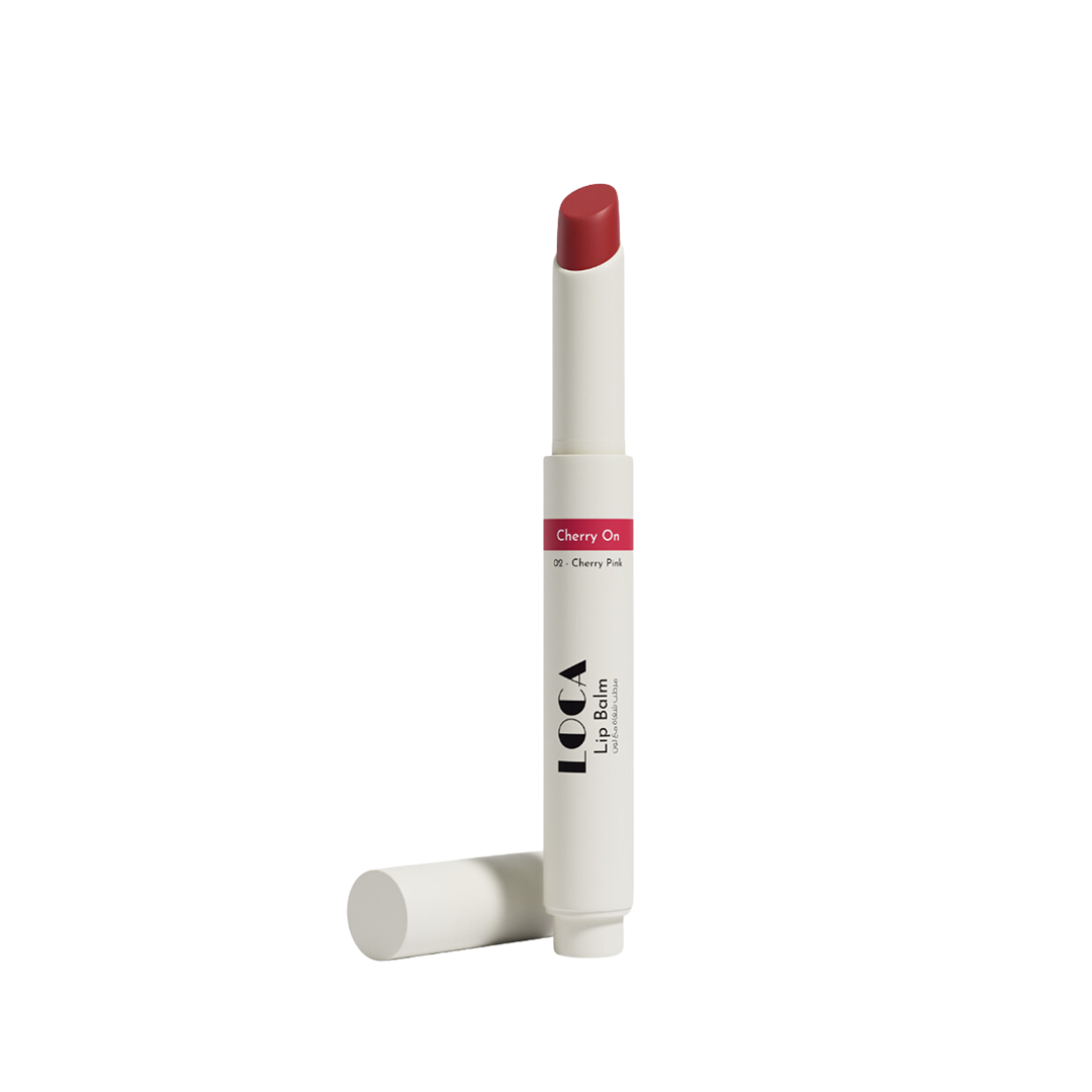 Loca Lip Balm Cherry On Cherry Pink 02