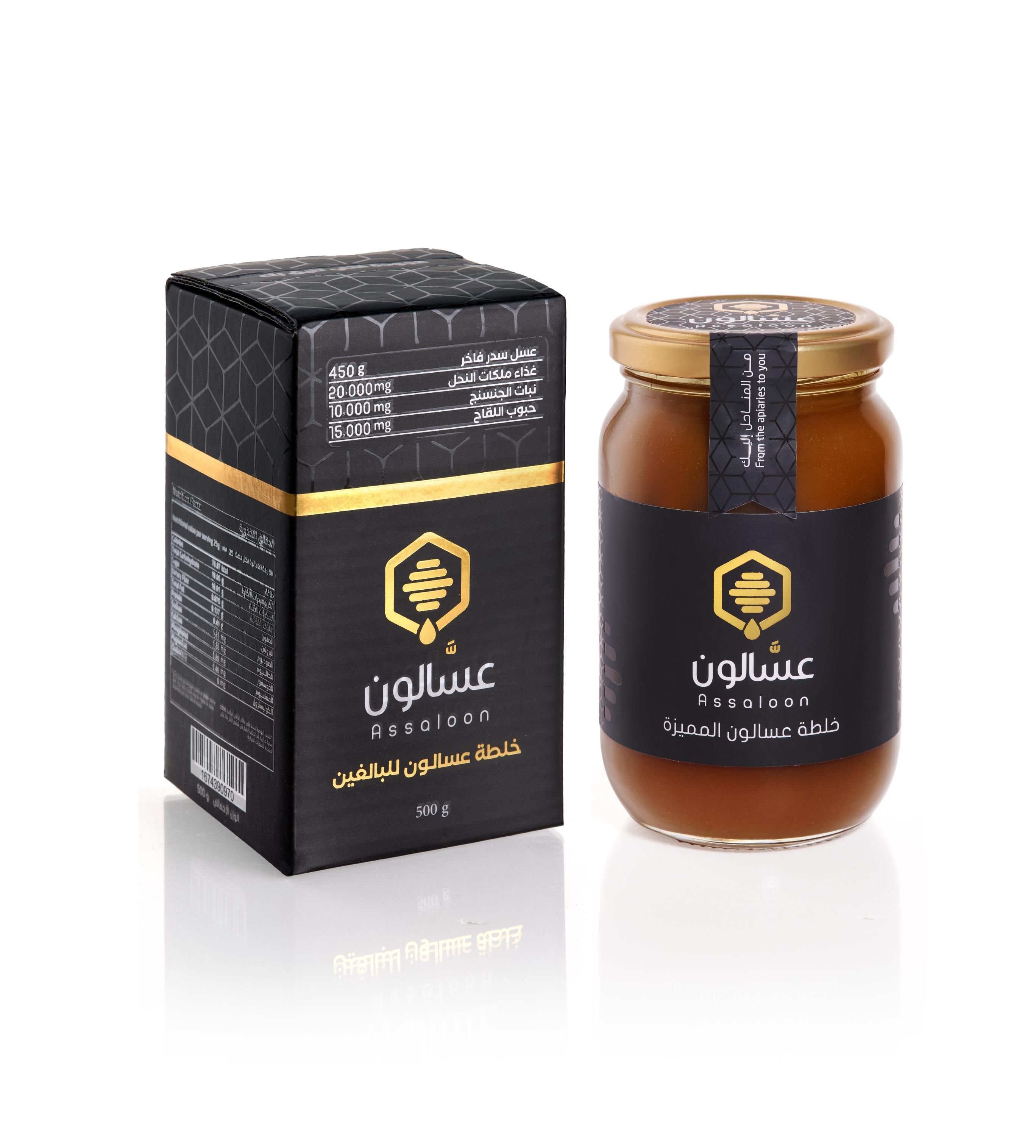 Assalon Sider Honey With Ginseng & Royal Jelly 500 