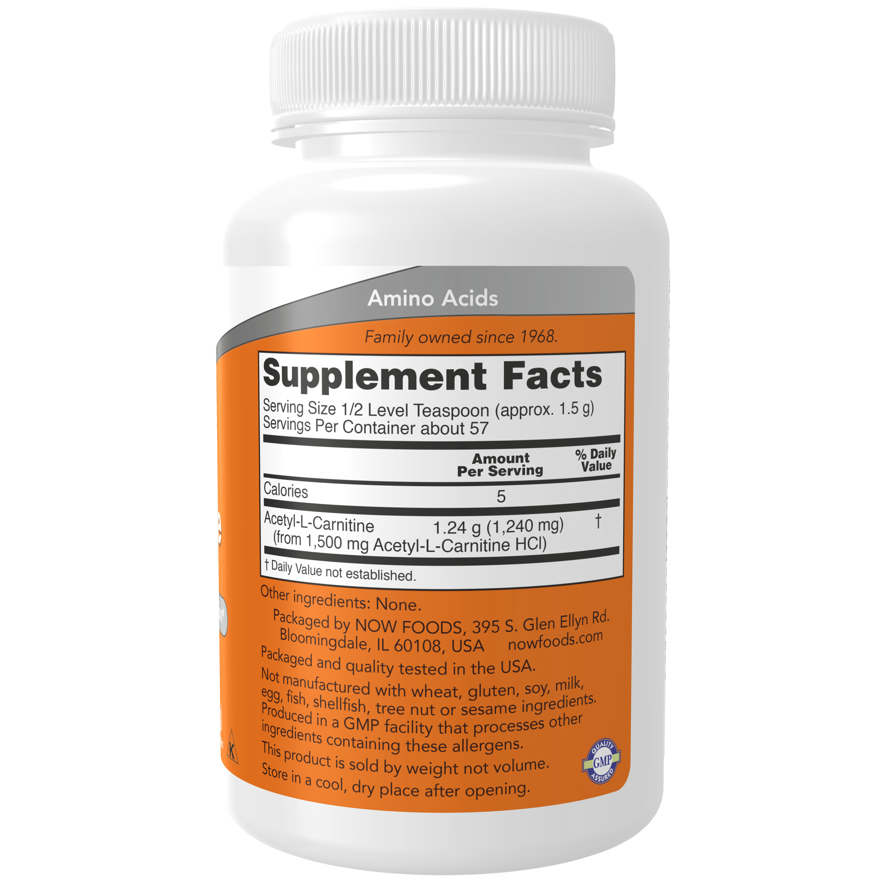 now foods l-carnitine pure powder ingredients Acetyl-L-Carnitine - 85 g NOW Foods Supplements, L-Carnitine (L-Carnitine