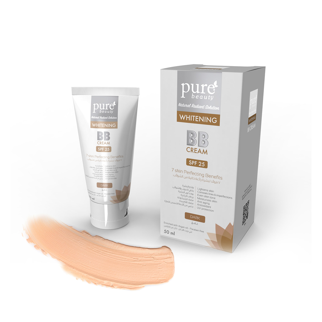 Pure Beauty Whitening BB Cream SPF 25 Dark 50 mL