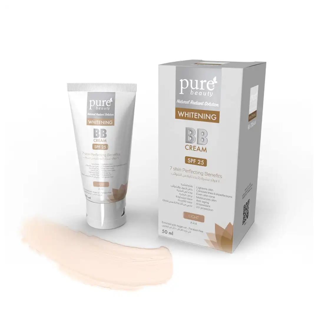 Pure Beauty Whitening BB Cream SPF 25 Light 50 mL