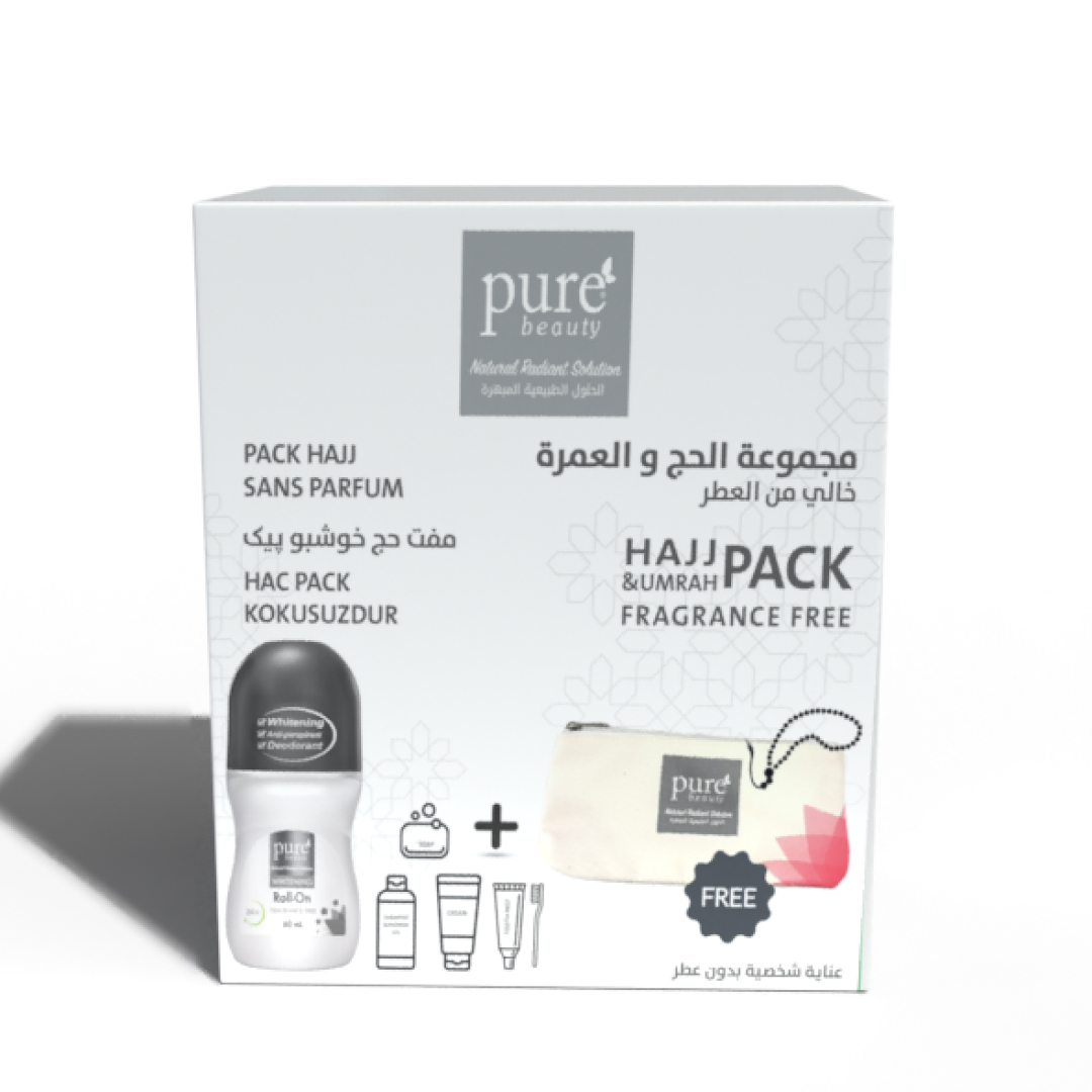 Pure Beauty Roll On Fragrance Free Hajj Kit