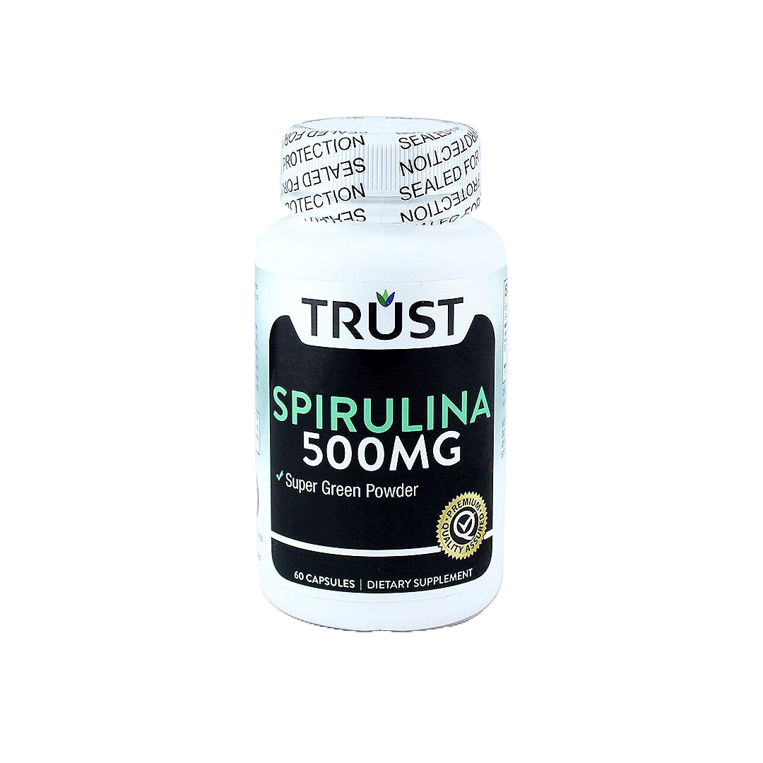Trust Spirulina 500 mg 60 Capsules