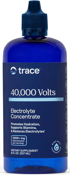 Trace Minerals 40000 Volts Electrolyte Concentrate - 8 Oz