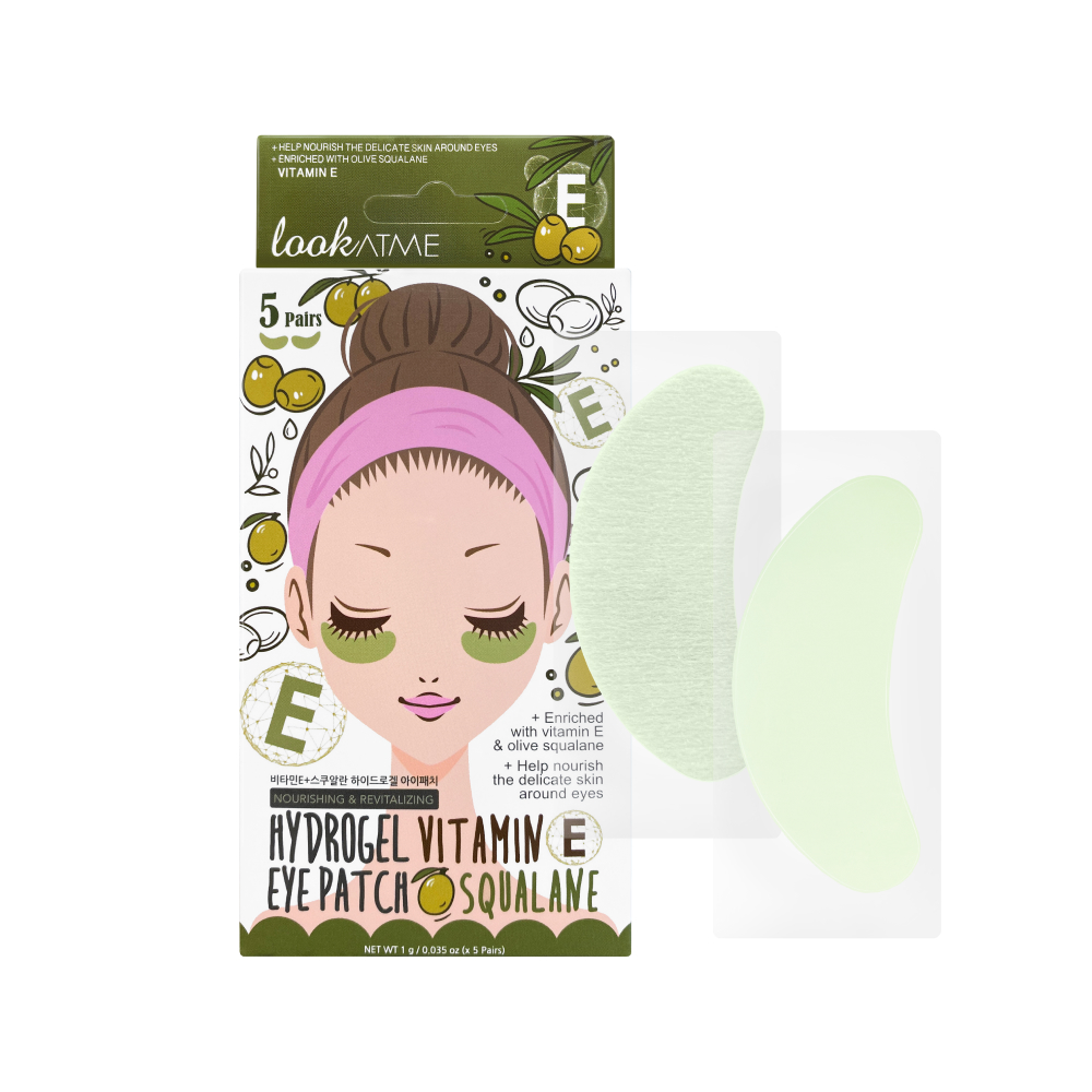 لوك آت مي هيدروجيل هيدروجيل لاصقة العين بفيتامين E سكوالين 5 أزواج