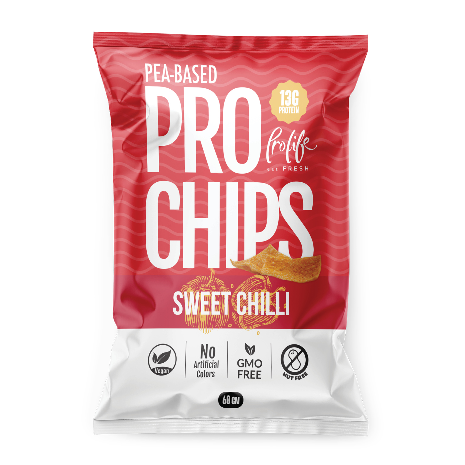Prolife Pro Chips Sweet Chili 60 Gm