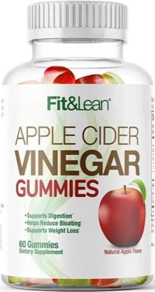 Fit & Lean Apple Cider Vinegar Gummies - 60 Gummies
