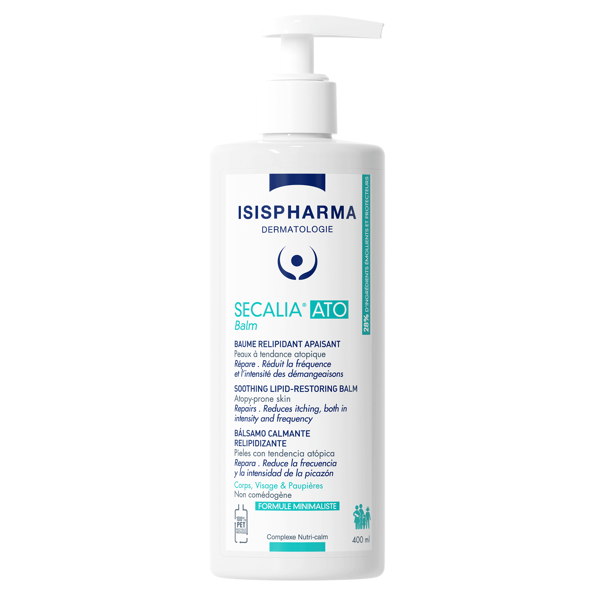 Isispharma Secalia ATO Soothing Lipid-Restoring Balm - 400 ml
