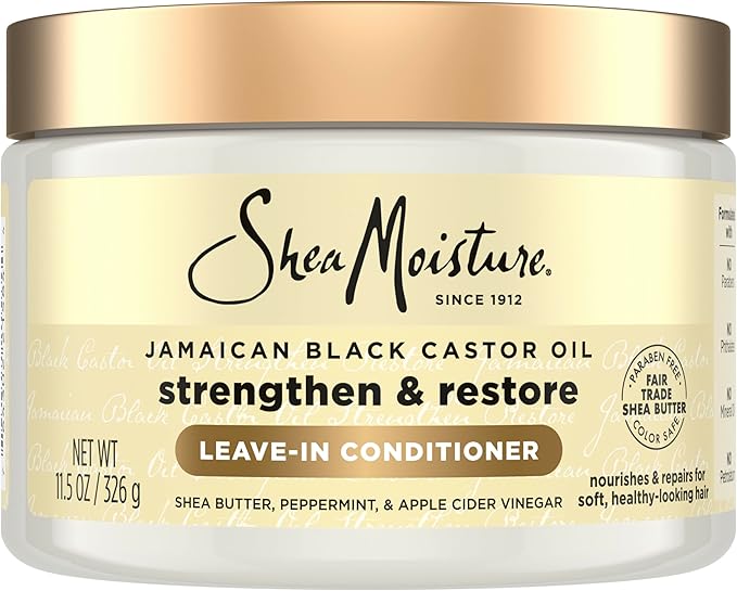 Shea Moisture Leave-In Condi. Jamaican Black Castor 312g