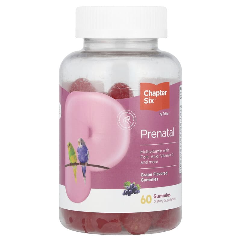 Chapter Six Prenatal Gummies Grape 60 Gummies