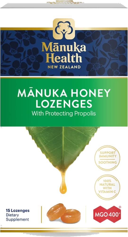 Manuka Health MGO 400+ Manuka Honey & Propolis Drops - 15 pieces