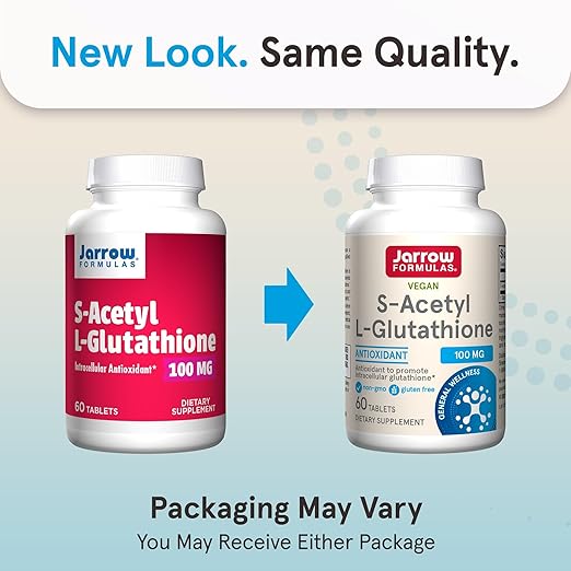 Jarrow S-Acetyl L-Glutathione 100 Mg 60 Tablets