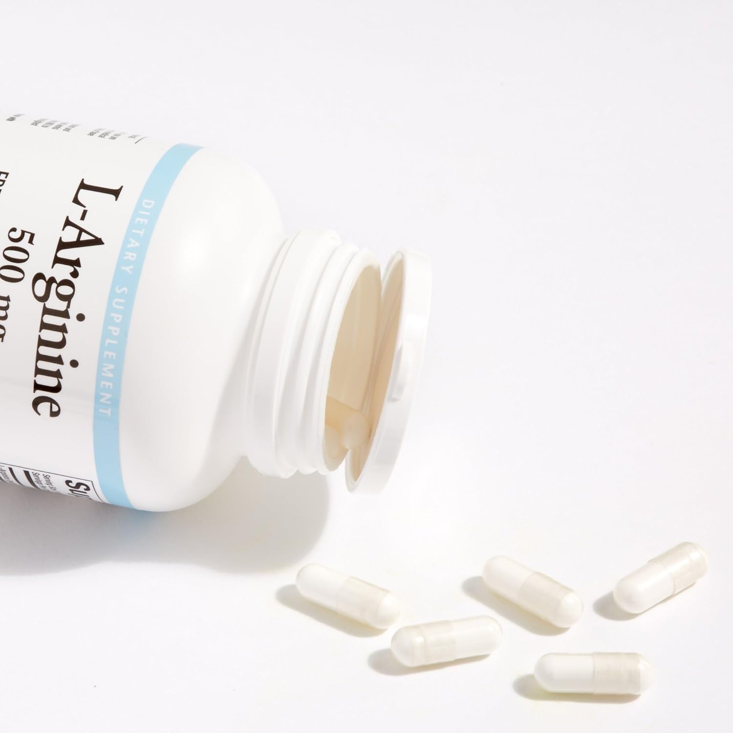 Natural Factors L-Arginine 500 Mg 180 Vegetarian Capsules