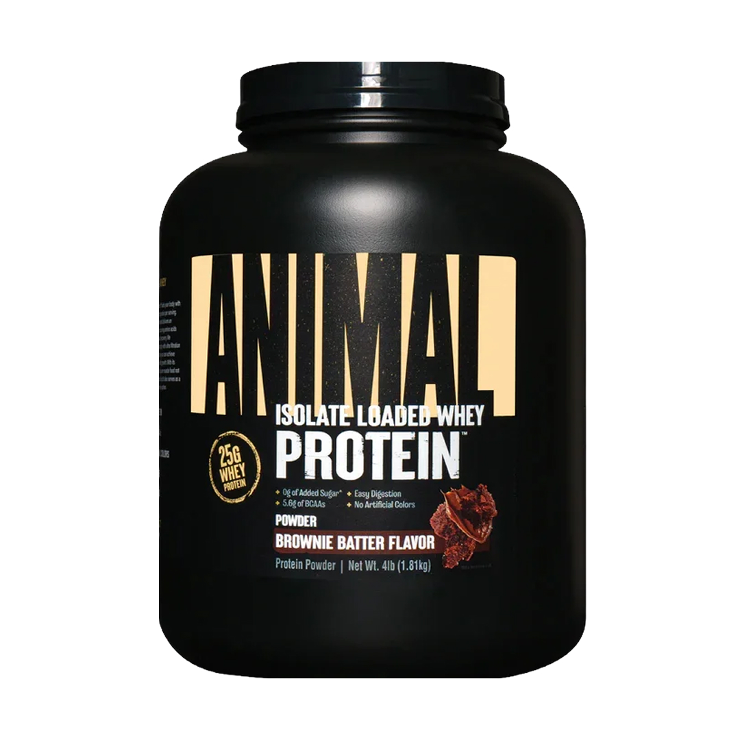 Animal Isolate Whey Protein Brownie Batter 4 lb (1.81 kg)