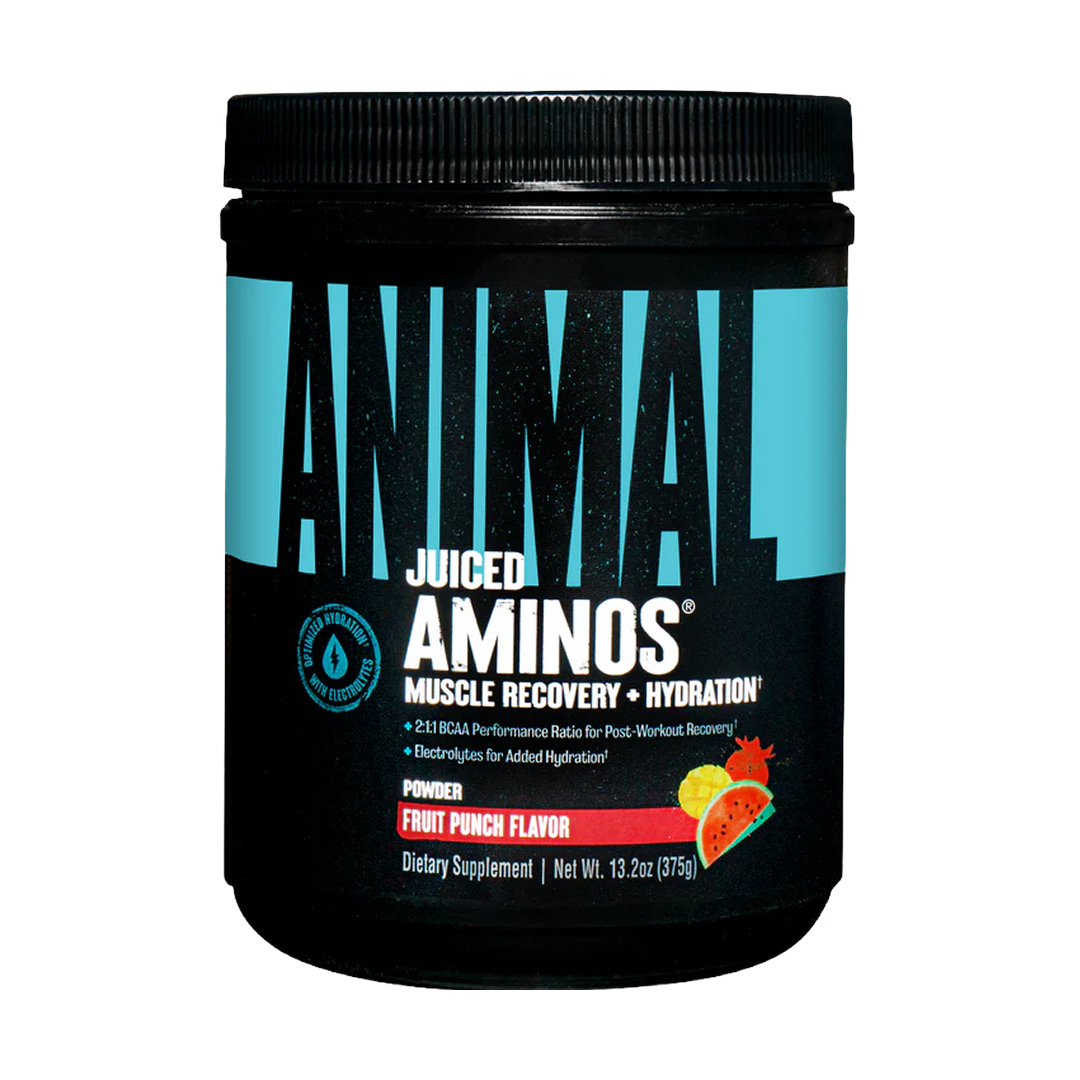 Animal Juiced Aminos Powder Fruit Punch 13.2 oz (375 g)