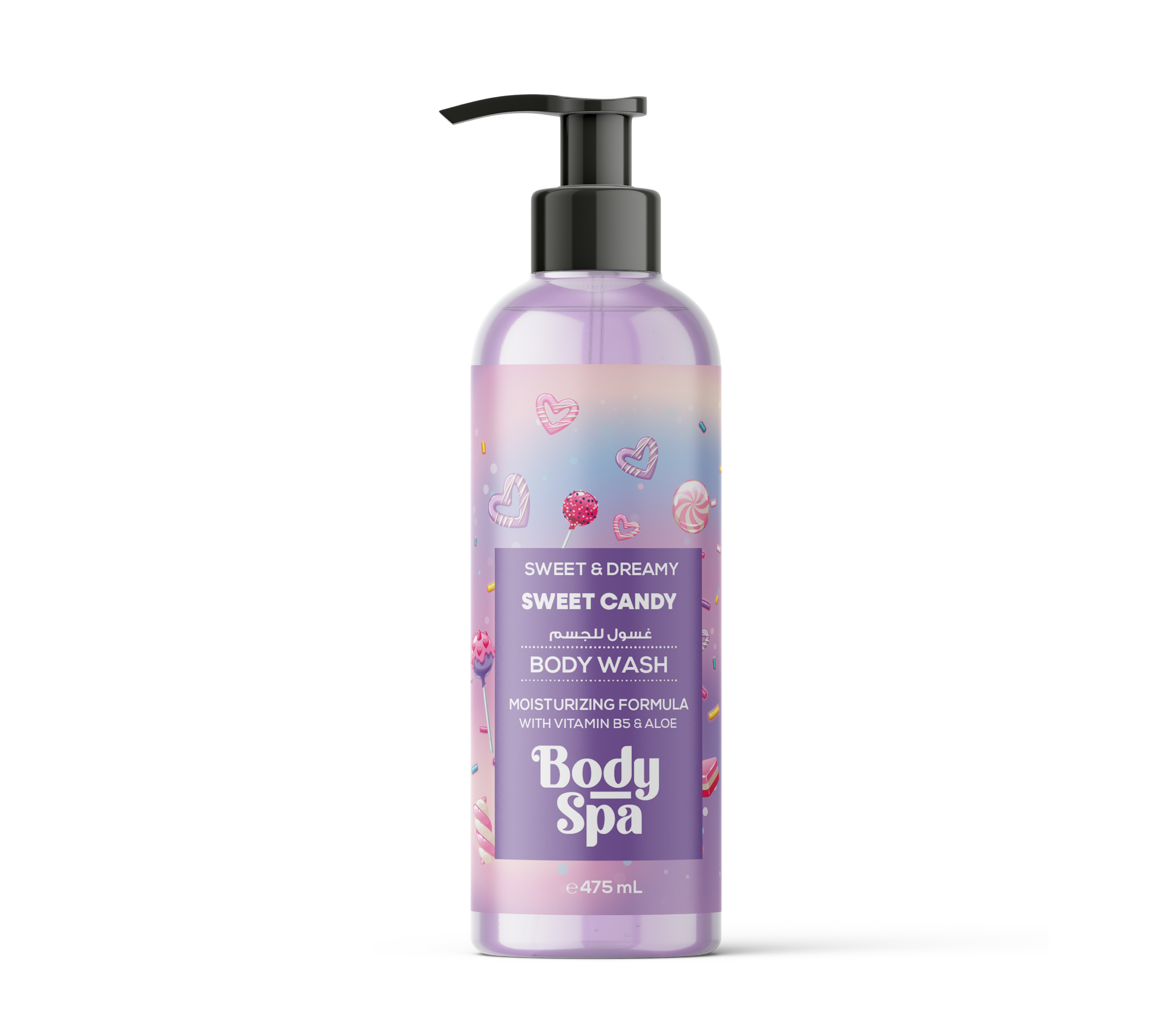 Body Spa Body Wash Sweet Candy - 475 ml