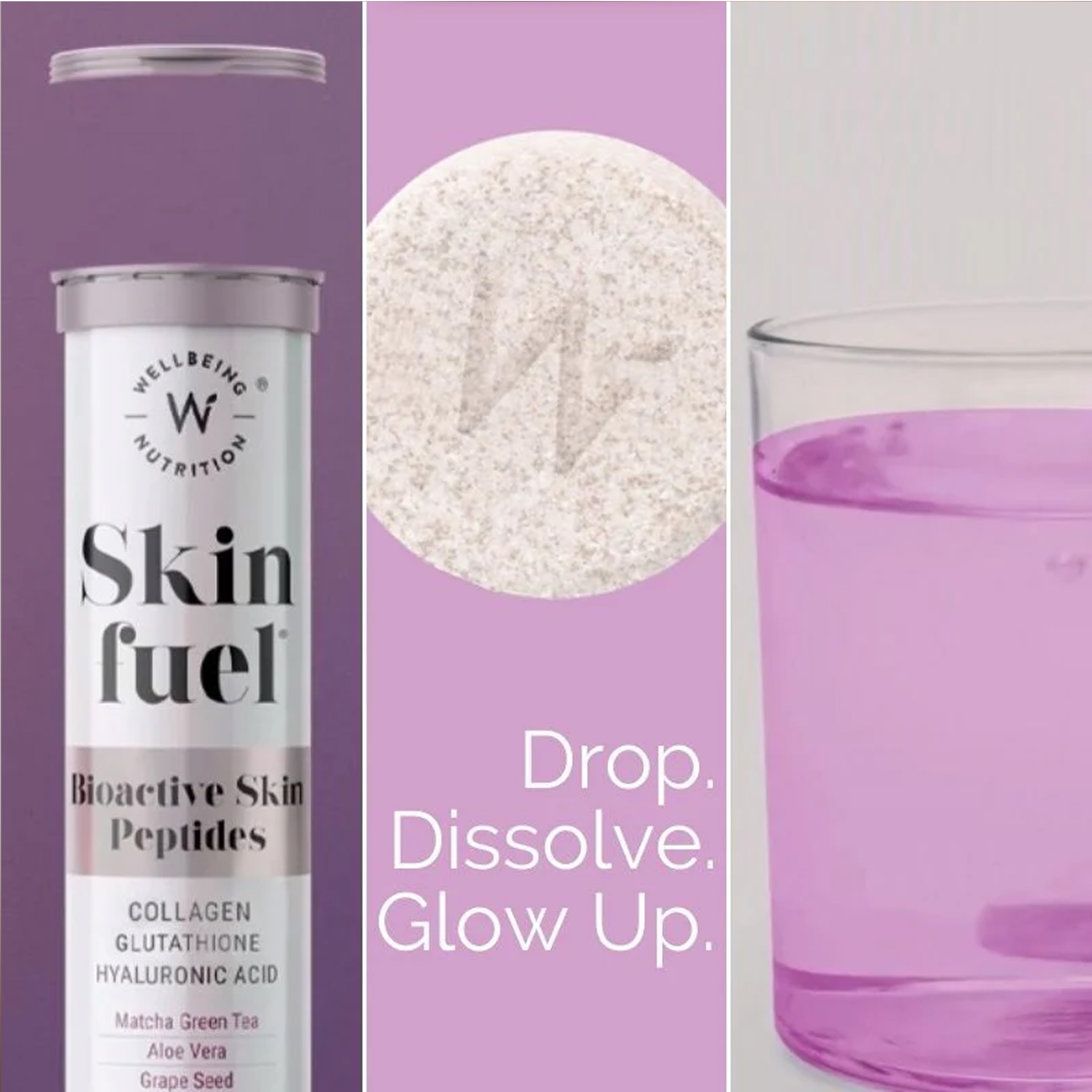 Wellbeing Nutrition - Skin Fuel - 15 Effervescent Tablets