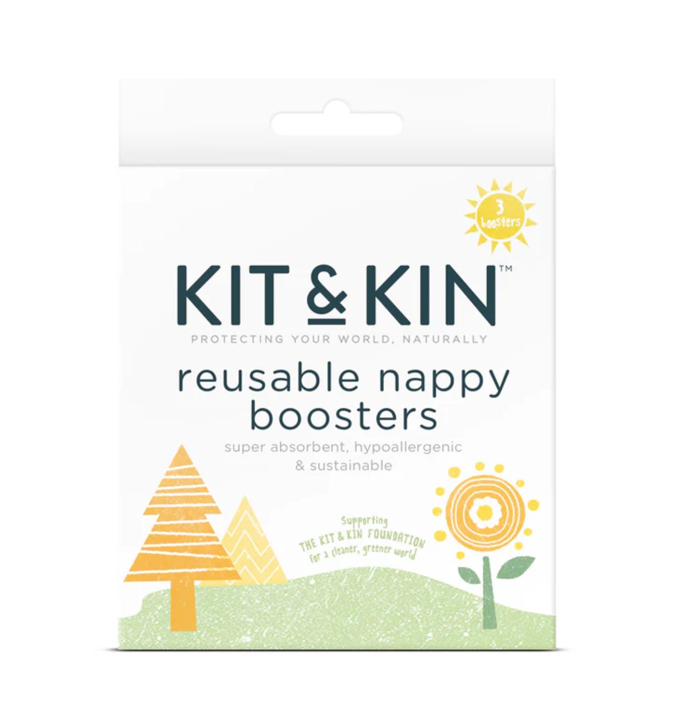 Kit & Kin Reusable Boosters 3 Pieces