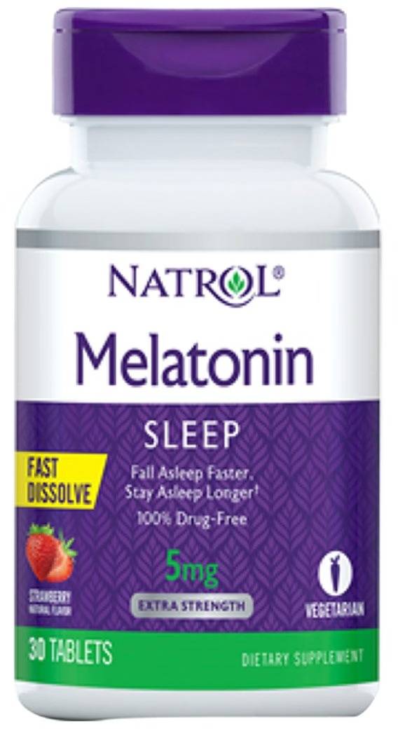 Natrol Melatonin 5mg F/D 30 Tablets