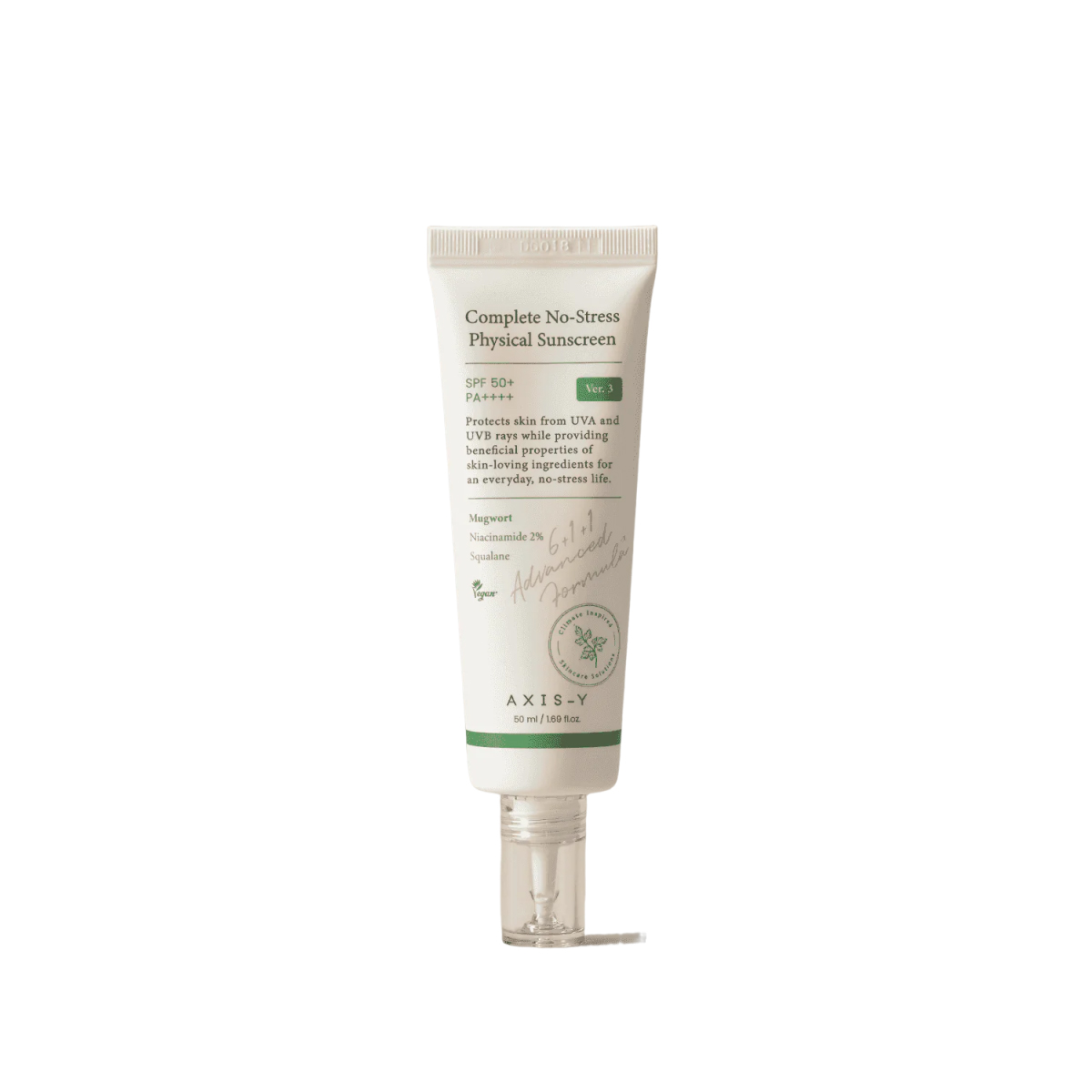 Axis-Y (Renewal) Complete No-Stress Physical Sunscreen 50ml