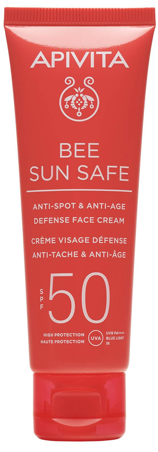 أبيفيتا بي صن كريم دفاعي مضاد للبقع والتجاعيد بعامل 50 - 50 مل