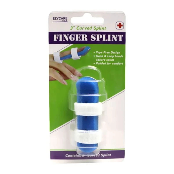 Ezy Care Finger Splint 3 inch Curved