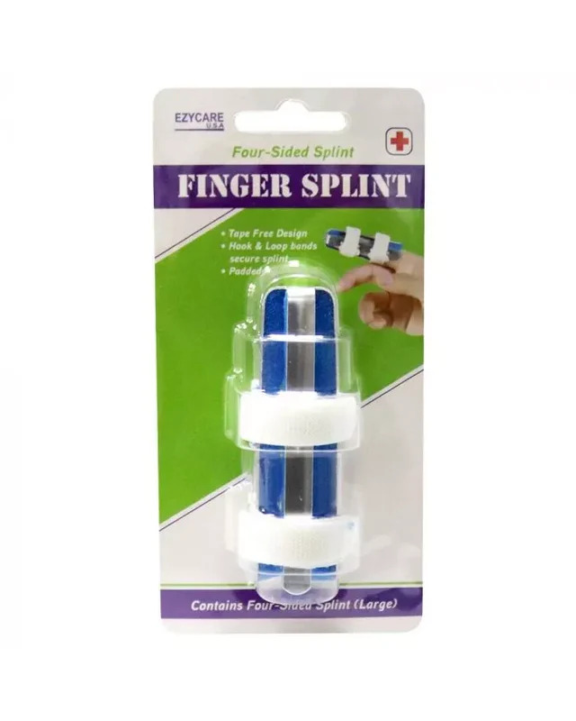 Ezy Care Finger Splint Four - Sided (L)