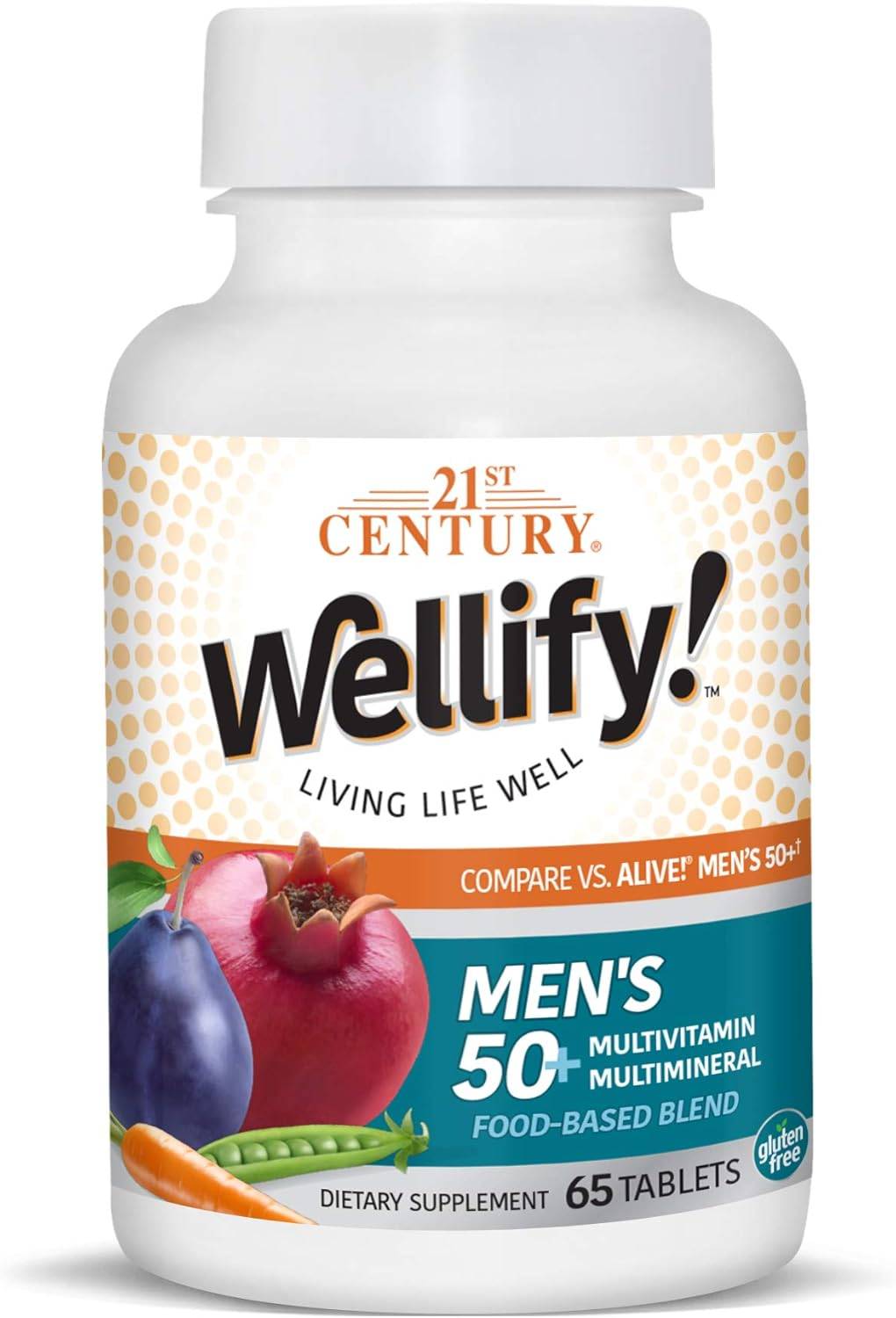 21 سنشري ويليفاي للرجال +50 - 65 قرص