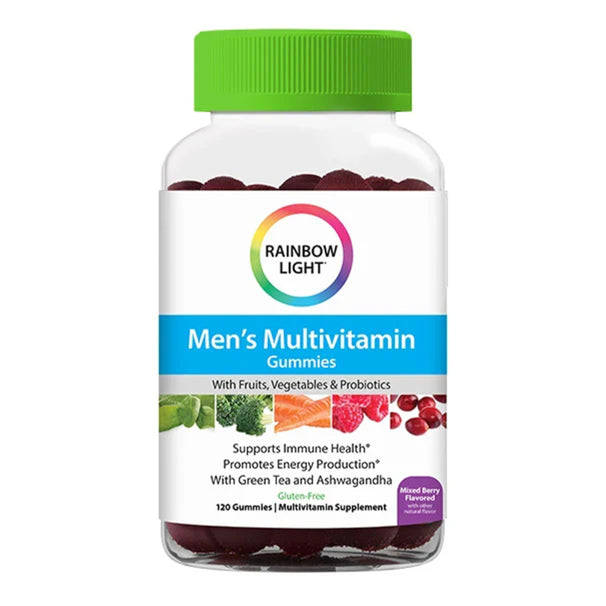 Rainbow Light Men's Multivitamin Mixed Berry 120 Gummies